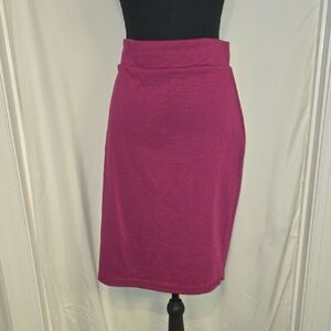 Allison Taylor Fuchsia Pencil Skirt
